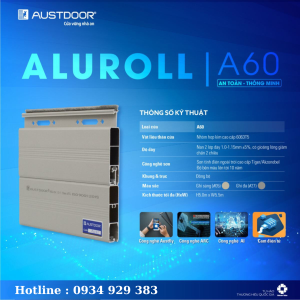 Cửa cuốn khe thoáng austdoor A60